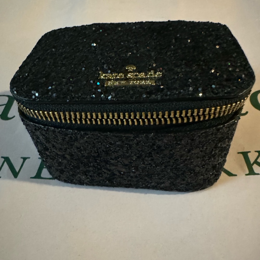 Kate Spade Laurel Way Glitter Jasmine Travel Jewelry Box